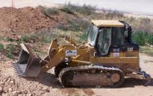 Track loaders for construction