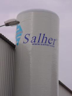 WATER TANK FOR ACCUMULATION, VERTICAL CLOSED FOR SURFACE
