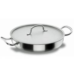 PAELLA WITH LID 24CM STAINLESS STEEL 18/10