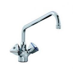 Monobloc tap water and 2 triangular knobs. GB-30 E