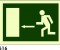Signpost escape routes, fire fighting, WARNING, OBLIGATION, ...